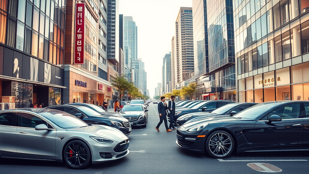 강남 부자들이 선호하는 차량 7선 그들의 선택 이유와 특징