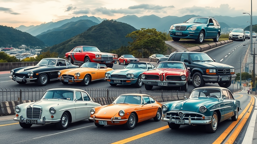 국내 도로에서 거의 못 보는 희귀 단종차 10선