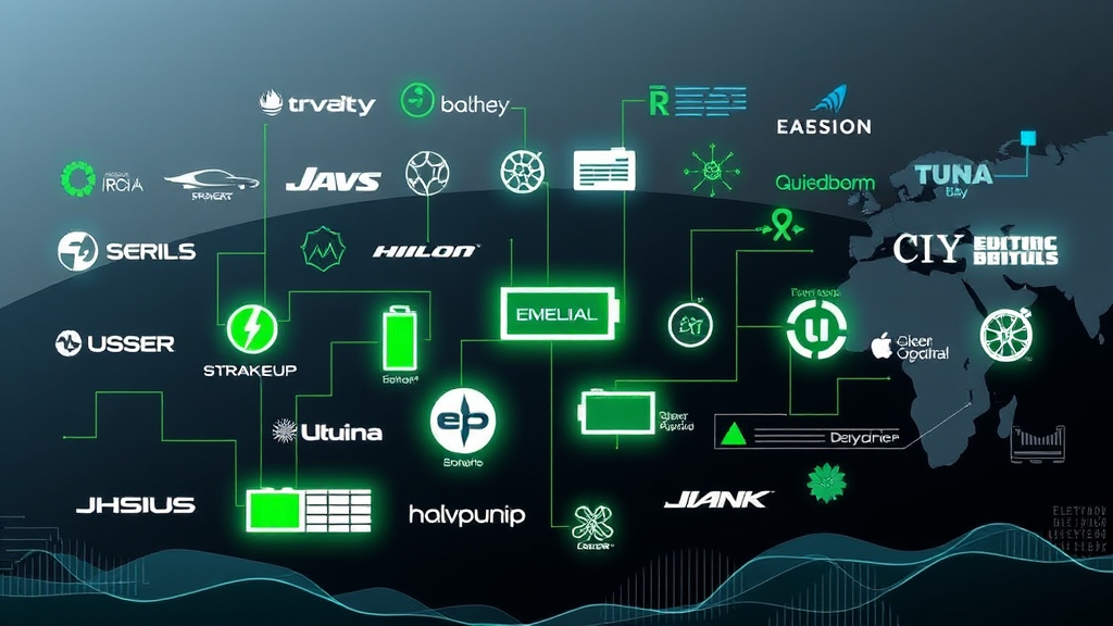 전기차 배터리 공급망을 장악한 브랜드들의 전략 분석