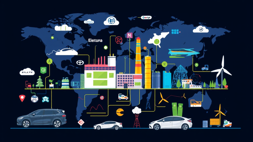 전기차 배터리 공급망을 장악한 브랜드들의 전략 분석
