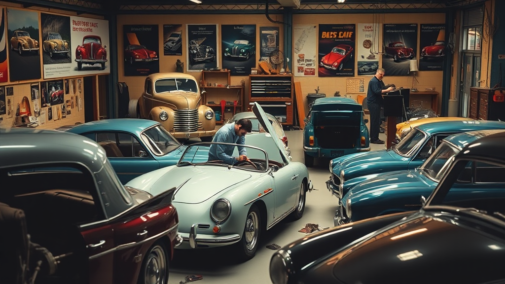 복원 시장에서 은밀히 거래되는 올드카 시리즈의 모든 것