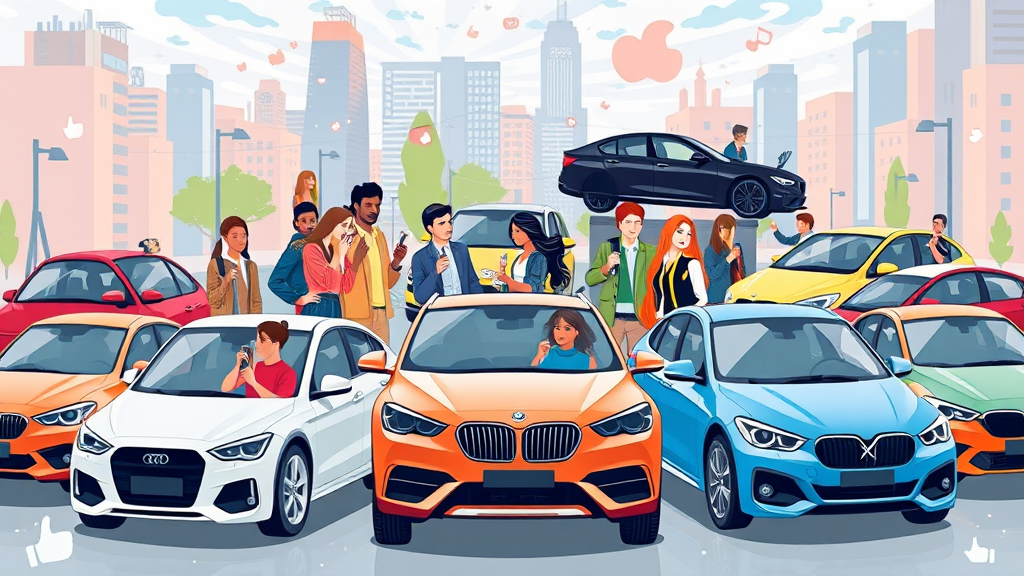 유튜버와 인플루언서들이 선택한 차량 분석